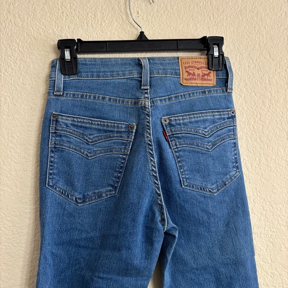 Levi's 726 Blue Flare Jeans Size 26 - Picture 8 of 13